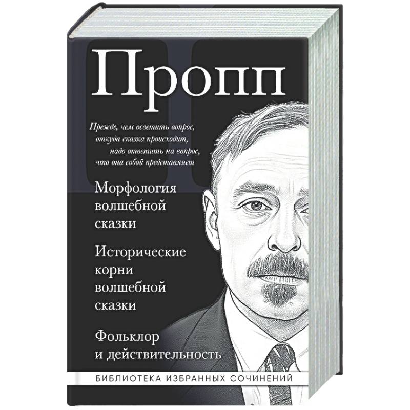 Владимир Пропп. Морфология волшебной сказки. Исторические корни волшебной сказки. Фольклор и действительность