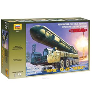 Российский ракетный комплекс стратегического назначения 'Тополь'