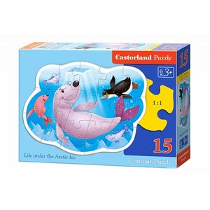 Puzzle-15 'Жизнь во льдах' (В-015139)