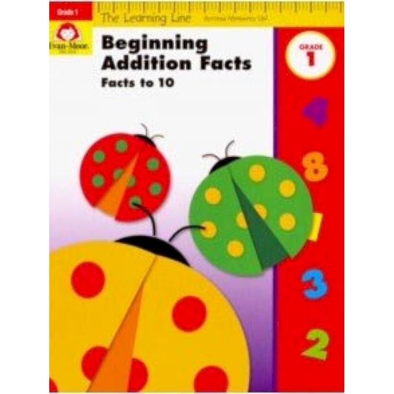 The Learning Line Workbook. Beginning Addition, Grade 1