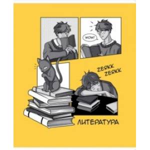 Тетрадь предметная Аниме. Литература, 48 листов, линия