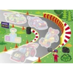 Многоразовые водные раскраски. Выпуск 1 'Гонки'