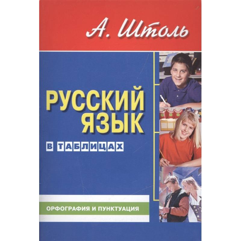 Русский язык в таблицах
