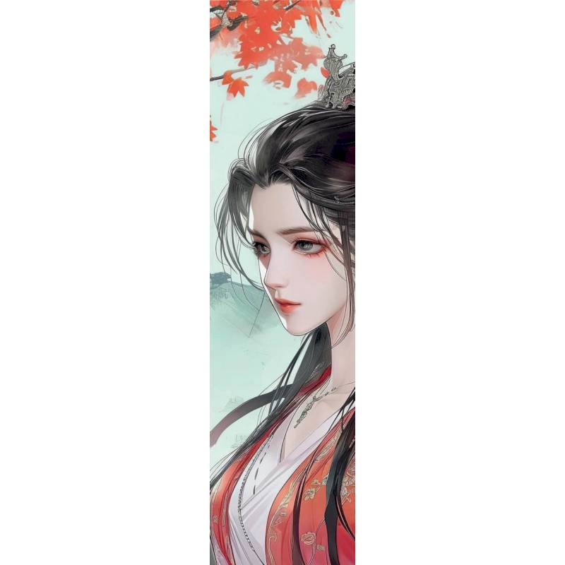 Закладка с резинкой. Маньхуа. Принцесса