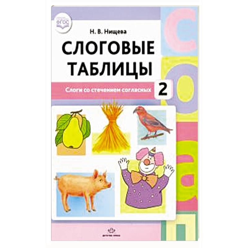 Слоговые таблицы. 2 .Слоги со стечением согласных Слоговые таблицы. 2 .Слоги со стечением согласных