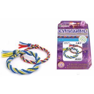 Набор для детского творчества. Кумихимо. Изготовление 2 браслетов 'Кумико-Сан' (АА 09-402)