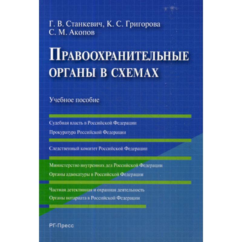 Правоохранительные органы в схемах