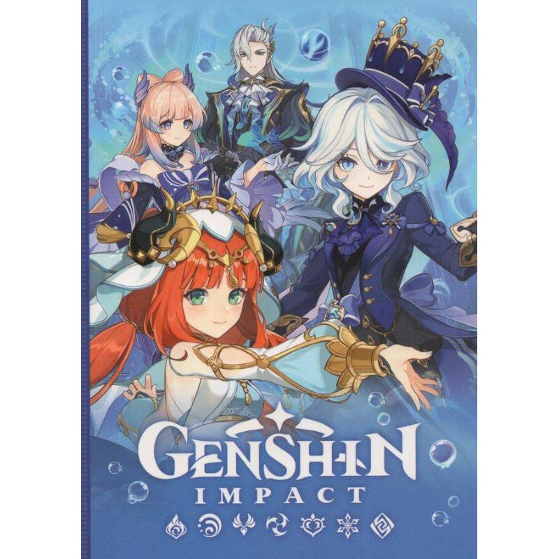 Genshin Impact. Рисуем любимых героев