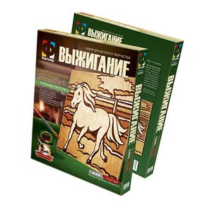 Выжигание Лошадь