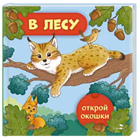 Книги для самых маленьких (0-3 года), книга Открой окошки. В лесу купить по скидке