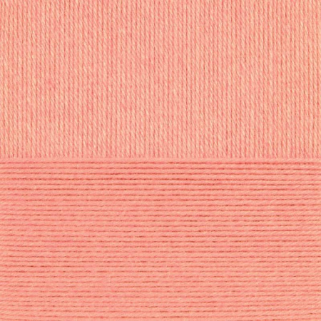 Детский каприз тёплый. Цвет 1125-Розовый коралл. 10х50 г