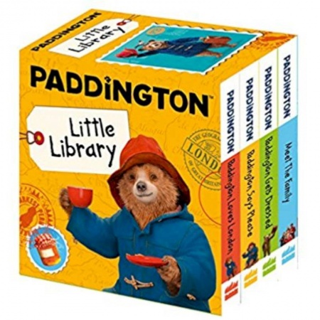 Чтение на английском языке, книга Paddington Little Library. 4 board book set. Film tie-in купить по скидке