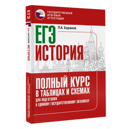 История, книга ЕГЭ. История. Полный курс в таблицах и схемах для подготовки к ЕГЭ купить по скидке