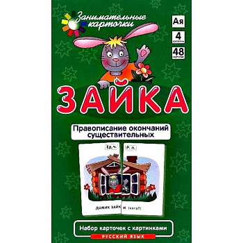 Зайка. Правописание окончаний имен существительных. Русский язык