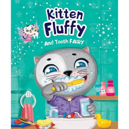 Чтение на английском языке, книга Kitten Fluffy and Tooth fairy купить по скидке