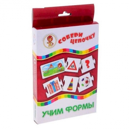 Прочие книжки-игрушки, книга Учим формы купить по скидке