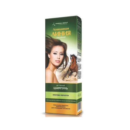 Horse Line Дегтярный шампунь Horse Line от перхоти, 200 мл