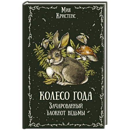 Магия и колдовство, книга Колесо года. Зачарованный блокнот ведьмы купить по скидке