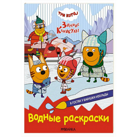 Водные раскраски, книга В гостях у бабушки Изольды купить по скидке