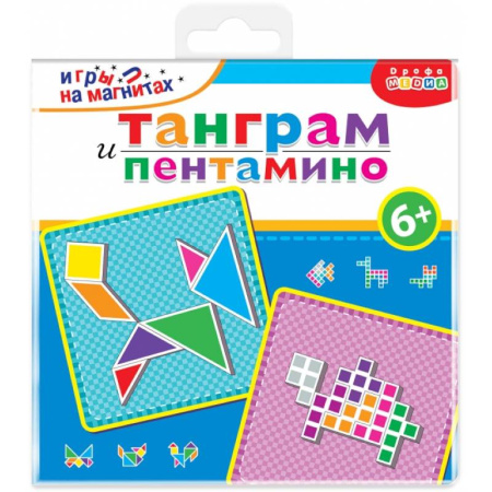 Игры на магнитах в дорогу. Танграм. Пентамино