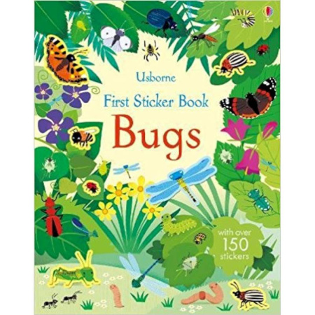 Чтение на английском языке, книга First Sticker Book. Bugs купить по скидке