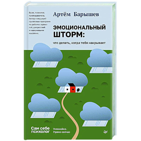 Депрессия. Стресс, книга Эмоциональный шторм: что делать, когда тебя накрывает. Успокойся. Прямо сейчас купить по скидке