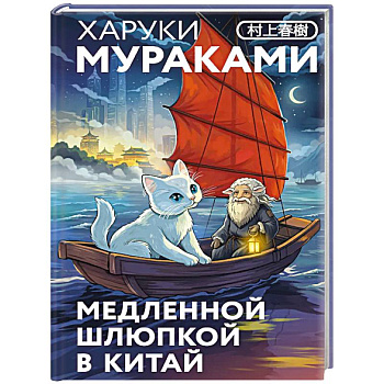 Медленной шлюпкой в Китай (закладка с Котом внутри)