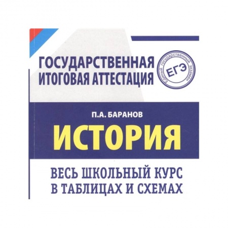 История, книга ЕГЭ. История. Весь школьный курс в таблицах и схемах для подготовки к единому государственному экзамену купить по скидке