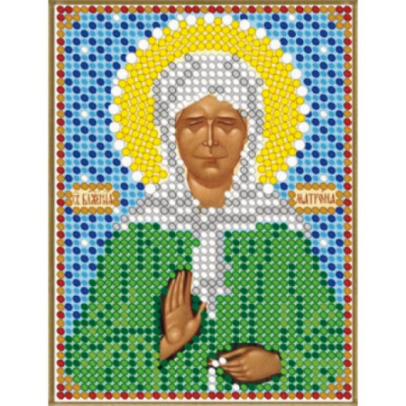 «Диамант» набор со стразами ДЛМ-392 «Св. Матрона Московская» 9,2x12 см