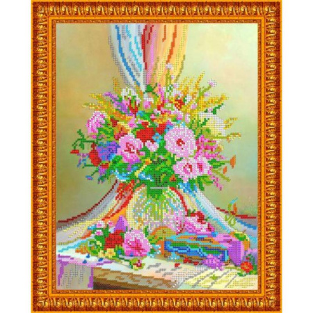 «Светлица» набор для вышивания бисером №275 «Вдохновение» бисер Чехия 30x24 см